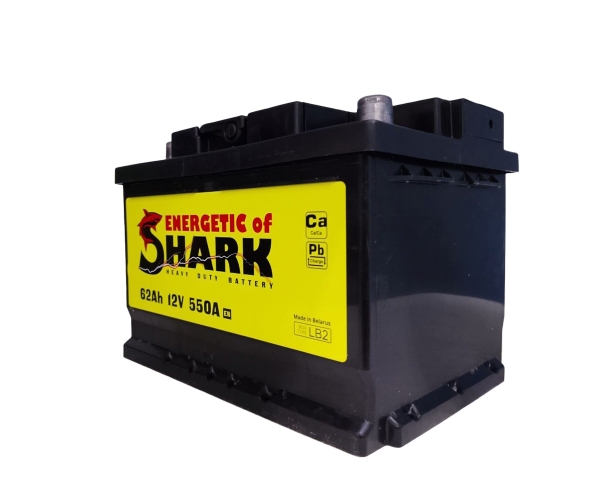 Аккумулятор автомобильный Energetic Shark 62Ah оп